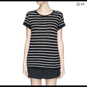 Vince Feeder Stripe T-Shirt
